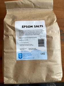 Natural Epsom Salts 5kg