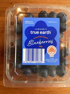 Fruit: Blueberries