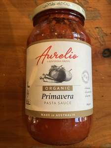 Products: Primavera Pasta Sauce