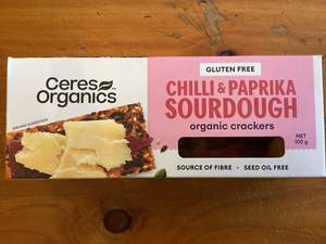 Products: Sourdough Organic Crackers