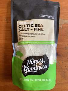 Condiments: Celtic Sea Salt - Fine