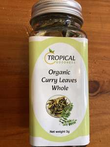 Condiments: Organic Curry Leaves Whole