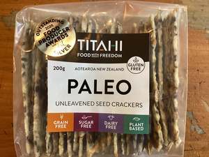 Crackers: Paleo Unleavened Seed Crackers