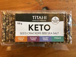 Crackers: Keto Seed Crackers