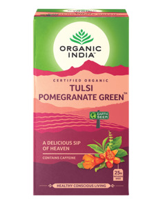 Floral Blends: Tulsi Pomegranate Green