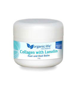 Products: Collagen Foot and Heel Balm with Lanolin Organic Life New Zealand Limited