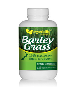 Products: Barley Grass Powder 120 Vegetarian Capsules Organic Life New Zealand Limited