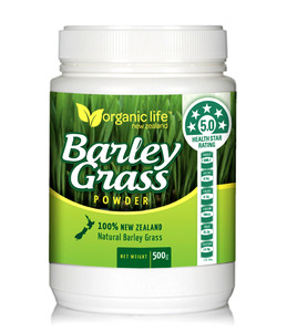 Products: Barley Grass Powder Pot 500g Organic Life New Zealand Limited