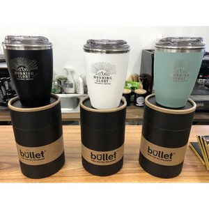 Products: Morning Glory Stainless Steel Twin Wall Reusable Coffee Cups 8oz