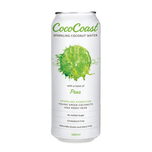 Products: Cococoast Sparkling Pear Coconut Water 500ml