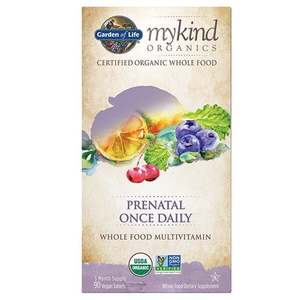 Garden Of Life My Kind Organics Pre Natal Once Daily 90 Tabs