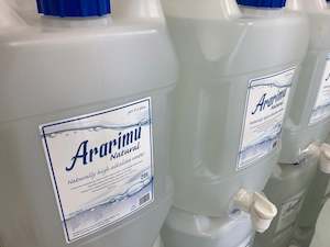 Water: Ararimu Water - [20 Ltrs] [Please Read Description:Deposit Applies] - In Store/Click & Collect Only