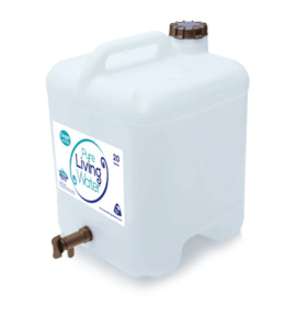 Water: Living Water - [17 Ltrs] [Please Read Description:Deposit Applies] - In Store/Click & Collect Only