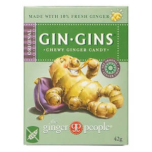Chocolate & Confectionary: Gin Gins - Chewy Ginger Candy - [42g]
