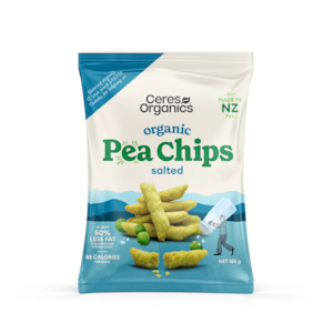 Food Vegan: Ceres - Organic Pea Chips - Salt - [100g]