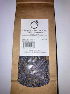 Lavender Flower Tea - Certified Organic - [40g]