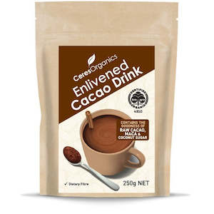 Hot Drinks: Ceres - Organic Enlivened Cacao Drink - [250g]