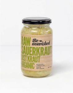 Food Gluten Free: Be Nourished - Organic Sauerkraut - Just Kraut - [380g] - In Store/Click & Collect Only