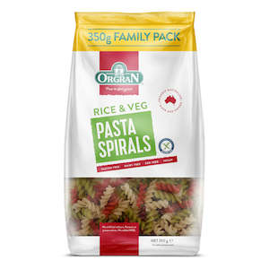 Pasta Noodles: Orgran - Rice & Veg Pasta Spirals - [350g]