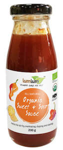 Condiments Sauces 1: LumLum - Organic Sweet & Sour Sauce - [200g]