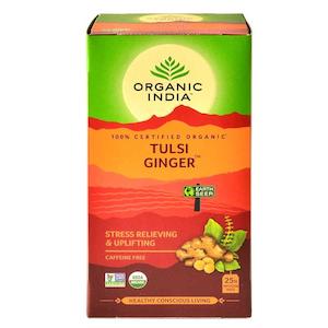 Food: Organic India - Organic Tulsi Tea (Turmeric Ginger) - [25 Bags]