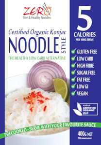 Pasta Noodles: Zero - Organic Konjac Noodles - [400g]