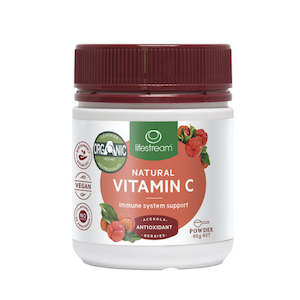 Vitamins: Lifestream - Natural Vitamin C Acerola Powder - [60g]
