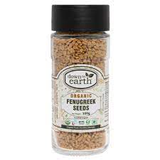 Organic: Down To Earth - Organic Whole Fenugreek Seeds - [100g]