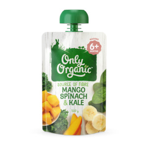 Only Organic - Mango Spinach Kale Smooth - [120g]