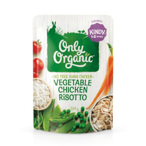 Only Organic - Vegetable Chicken Risotto - [220g]