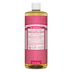 Personal Care: Dr. Bronner's - Rose Oil Castile Liquid Soap - [946ml]