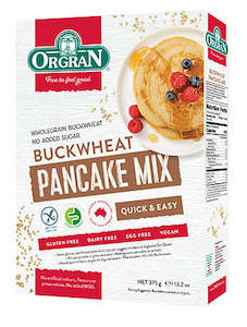 Baking: Orgran - Buckwheat Pancake Mix - [375g]