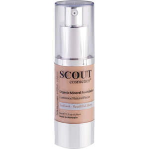 Make Up: Scout - Organic Fluid Foundation Camel - [30ml]