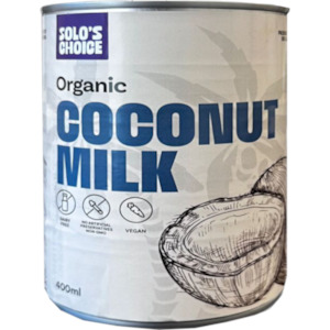 Food Vegan: Solo's Choice - Organic Coconut Milk - [400ml]