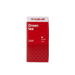 Hot Drinks: Trade Aid - Organic Green Tea - [50 bags]