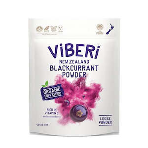 Superfoods Superfood Powders: Viberi - Organic Blackcurrant Powder - [180g]