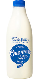 Green Valley Dairies - Organic Milk - [1 Litre] - In Store/Click & Collect Only