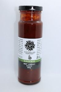 Condiments Sauces 1: Australian Harvest - Organic Hot Chilli Sauce - [280g]