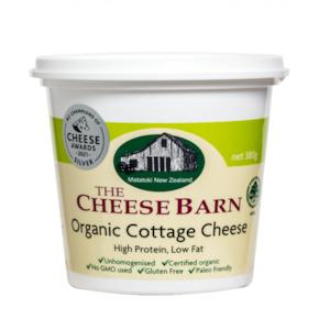 Organic: The Cheese Barn - Organic Cottage Cheese - [380g] - In Store/Click & Collect Only
