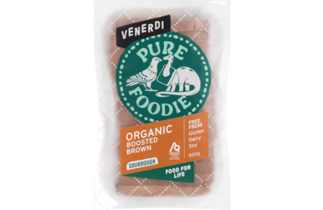 Bread: Venerdi - Organic Boosted Brown Brown Sourdough - [600g] - In Store/Click & Collect Only