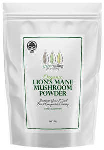 Green Trading - Organic Lion's Mane Mushroom Powder - [120g]