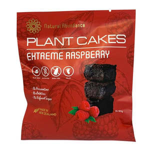 Natural Abundance - Plant Cakes [Raspberry] - [75g] - In Store/Click & Collect Only