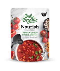 Only Organic - Organic Soup [Tomato Capsicum Potato & Wild Rice] - [320g]