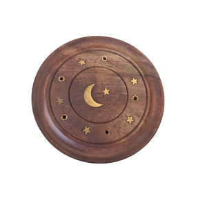 Organics Out West - Moon & Star Incense Holder - [x1]