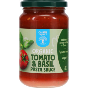 Chantal - Organic Tomato & Basil Pasta Sauce - [350g]