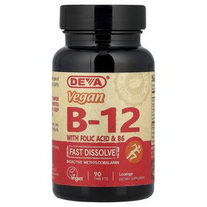 Deva - B12 Vegan 1000 MCG - [90 Tabs]