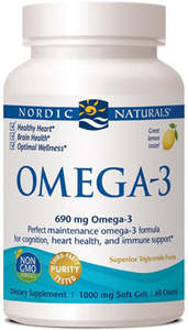 Nordic Naturals - Omega 3 - [60 softgels]