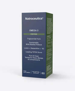 Vitamins Supplements: Natroceutics - Omega 3 Fortified - [60 caps]