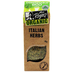 Spices Seasonings: Mrs Rogers - Organic Italian Herbs - [10g]
