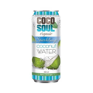 Cold Drinks: Coco Soul - Organic Sparkling Coconut Water - [355ml]